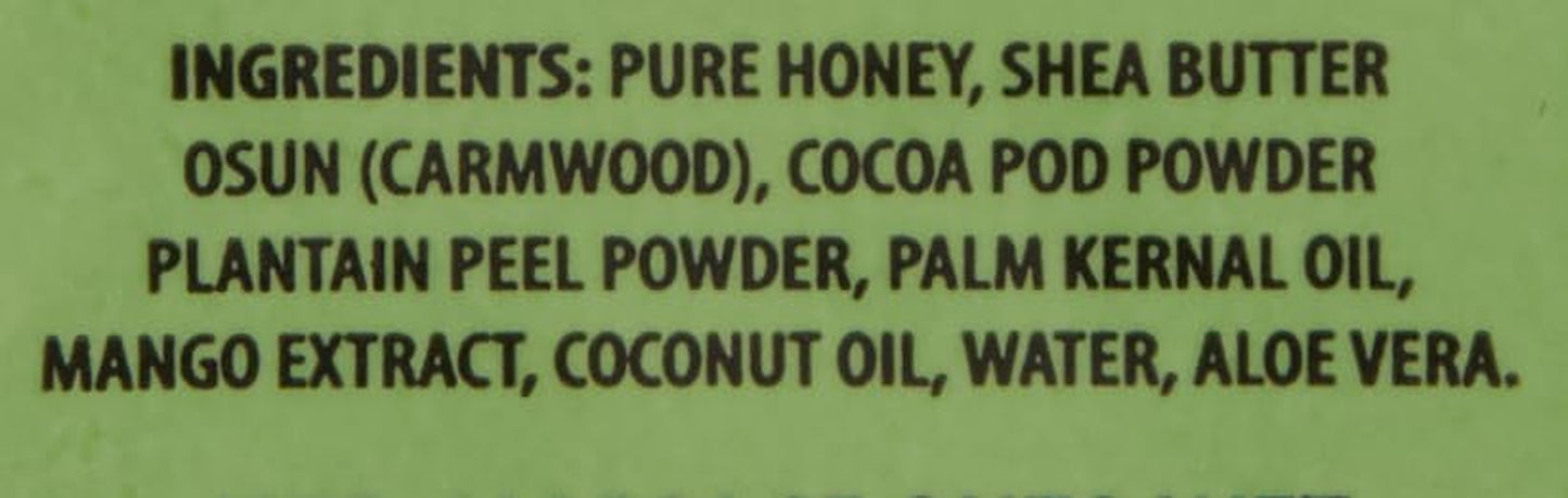 100% Natural African Black Soap, Mango Scent, 5 Oz, 141G