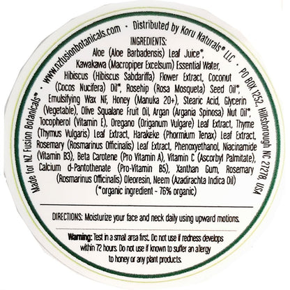 Manuka Honey, Rosehip Oil and Plant Squalane Botanical Moon Cream