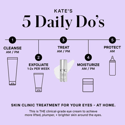 Kateceuticals Lifting Eye Cream, Tube